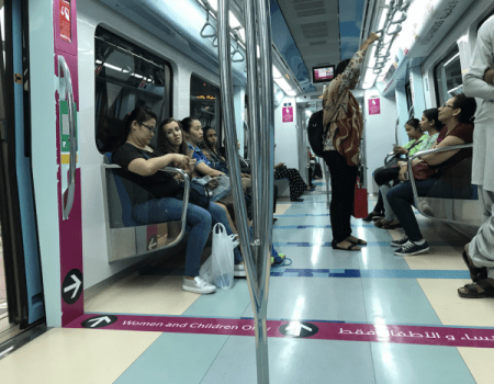 como usar el metro de Dubai